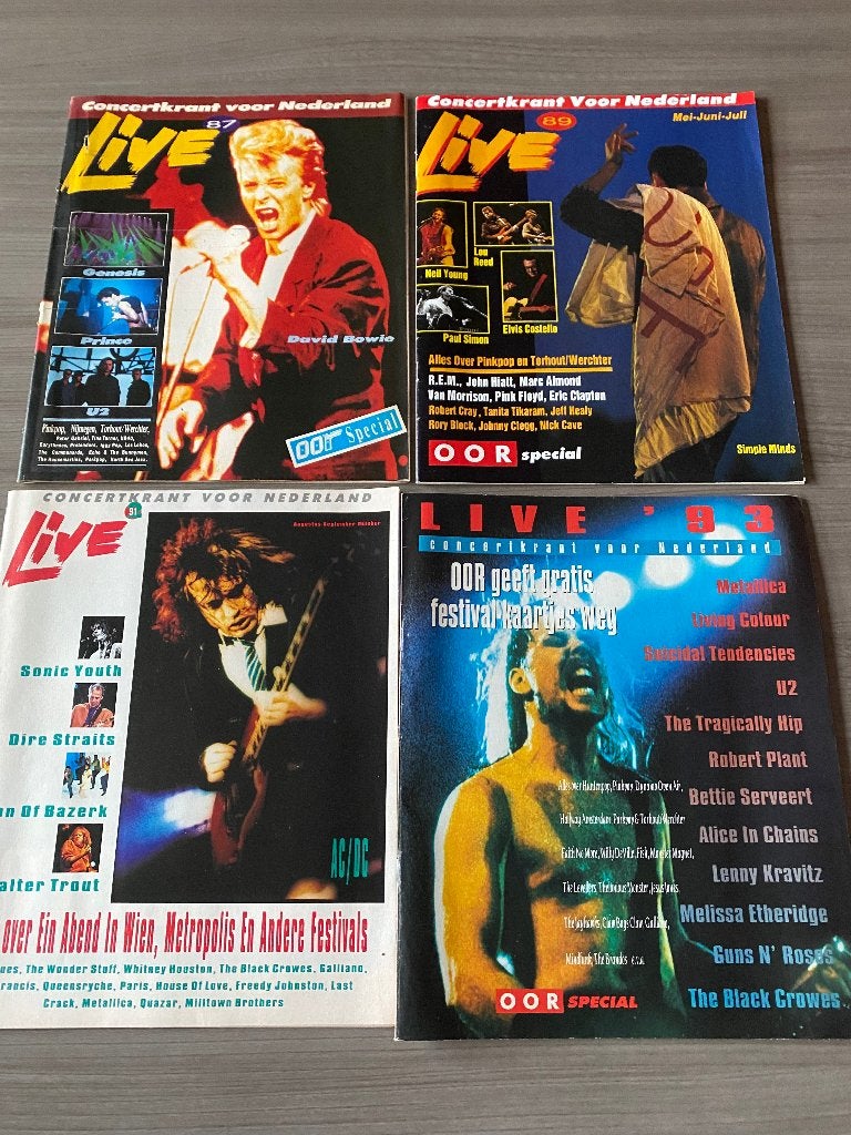 tijdschriften LIVE, Collections, Enlèvement ou Envoi, Journal ou Magazine