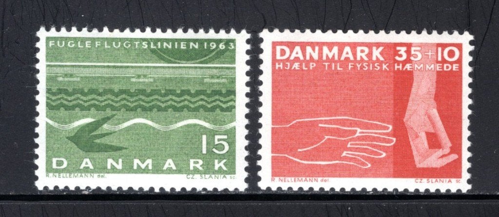 DANEMARK Année de lot 1963 MH, Envoi, Danemark, Non oblitéré