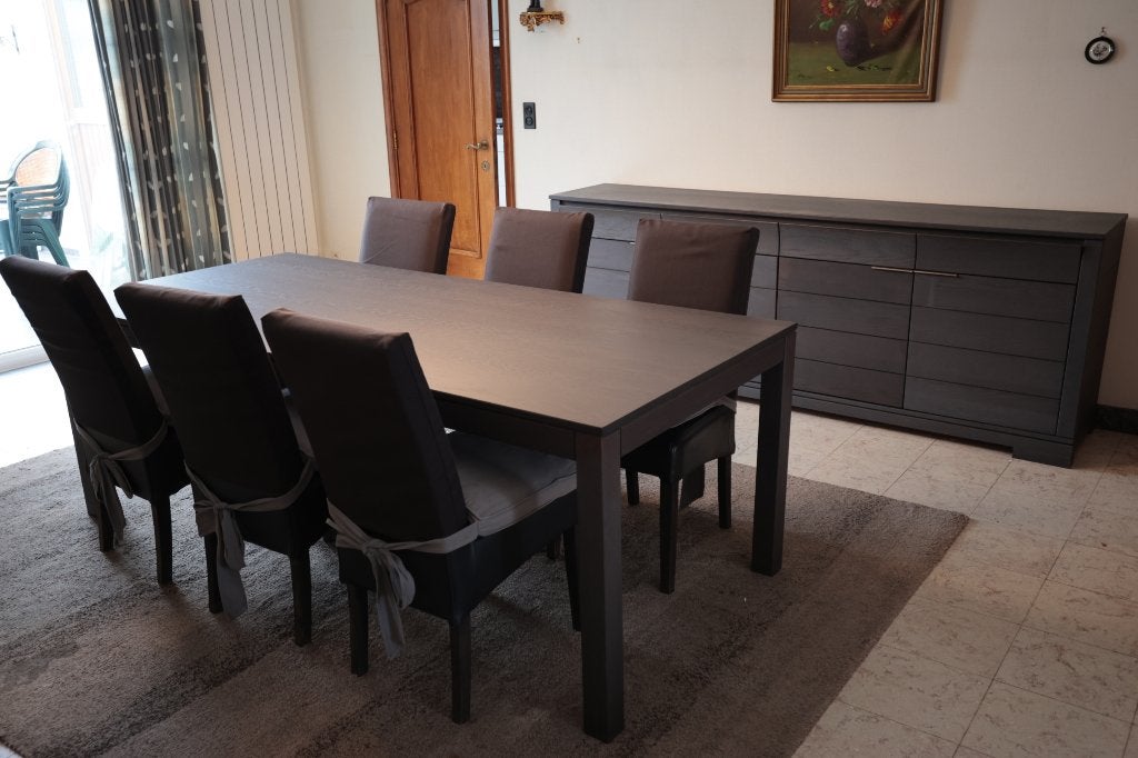 Moderne eetkamer, Ophalen, Gebruikt, Modern, 4 tot 6 stoelen