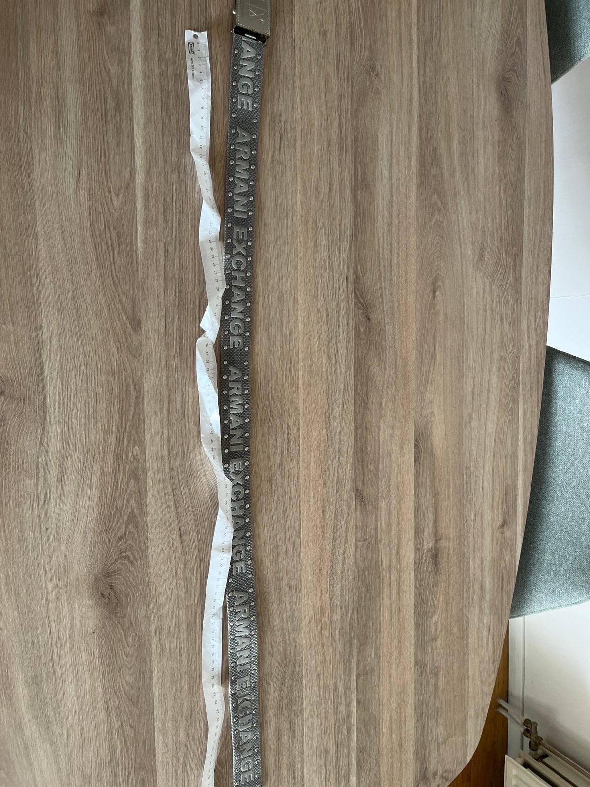Ceintuur Armani Exchange 95 cm, Kleding | Dames, Riemen en Ceinturen, Ophalen of Verzenden, Zo goed als nieuw