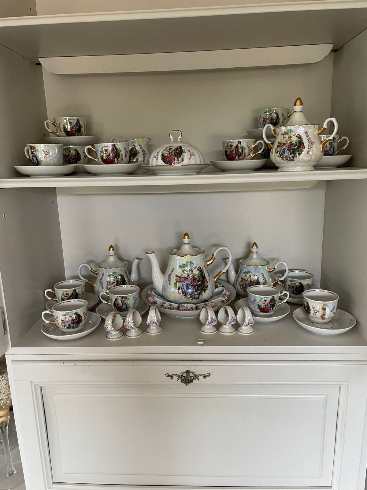 Servies voor 12 personen, Antiek en Kunst, Ophalen
