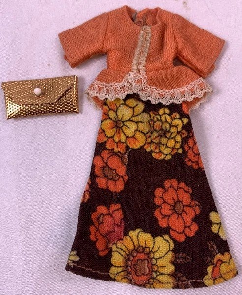 Palitoy Pippa Pop Madrid Outfit 1970er Compleet Vintage, Verzamelen, Verzenden, Zo goed als nieuw, Pop