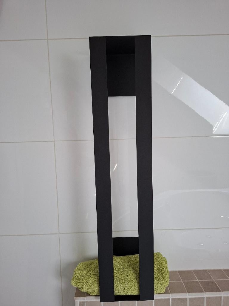 Modern zwart handdoekrek, Ophalen, Nieuw, Zwart