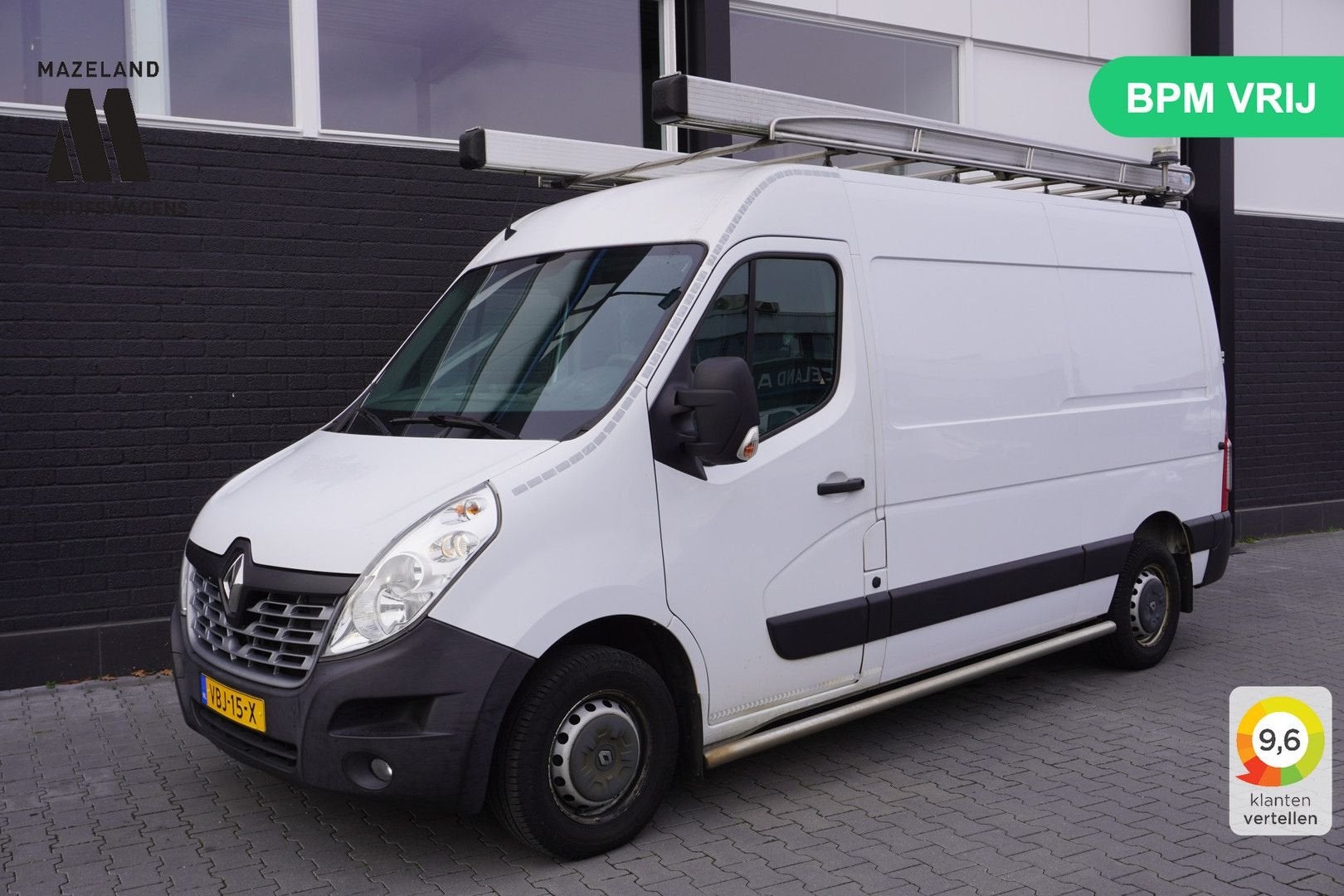 Renault Master 2.3 dCi 130PK L2H2 EURO 6 - Airco - Navi - Cr, 204 g/km, Renault, Wit, Electronic Stability Program (ESP)