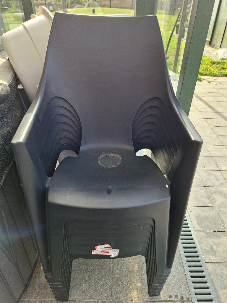 16 stoelen alibert, Enlèvement, Utilisé, Empilable