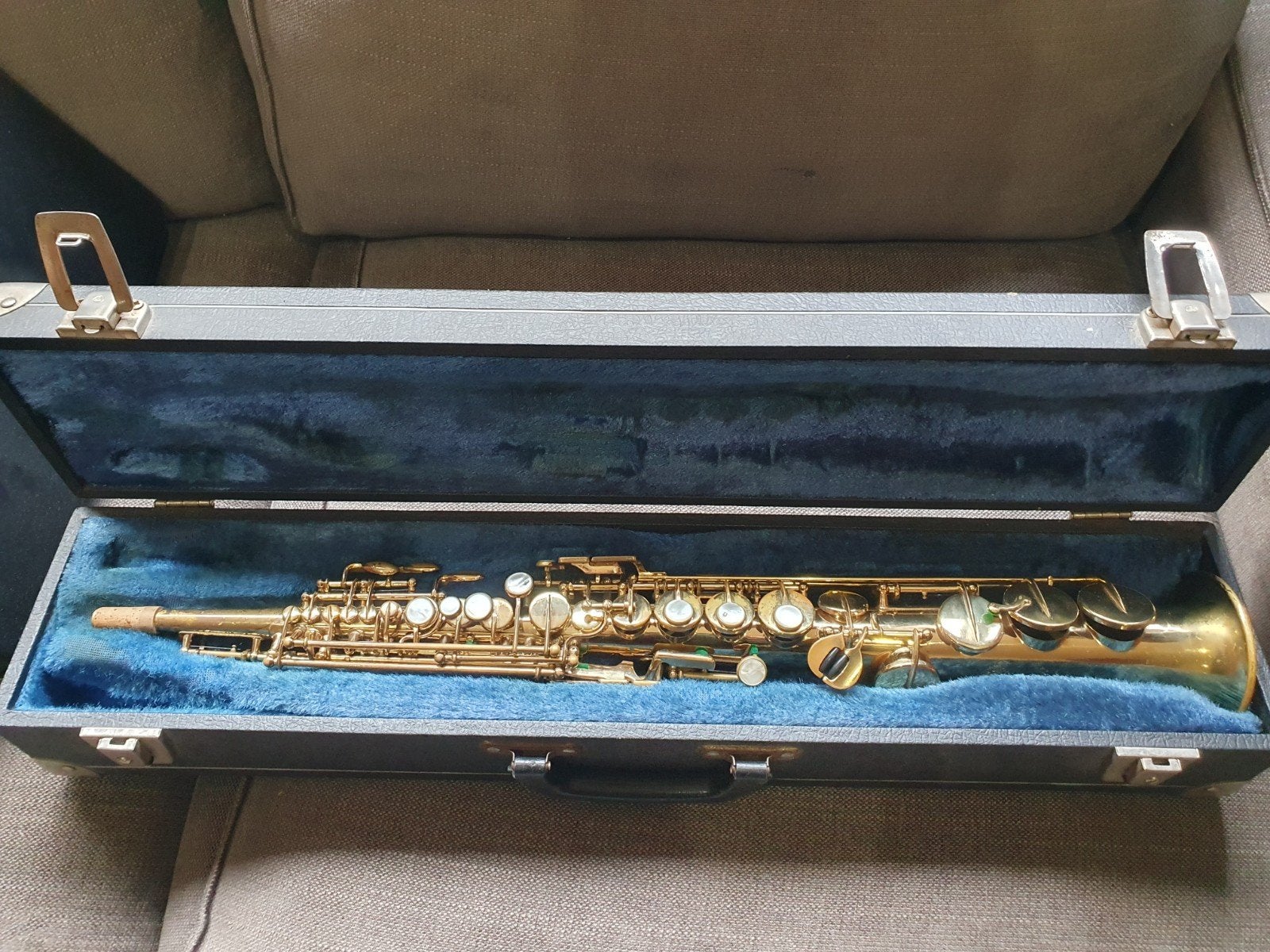 Saxophone soprano Selmer Mark VI, Musique & Instruments, Enlèvement, Utilisé, Soprano, Avec valise