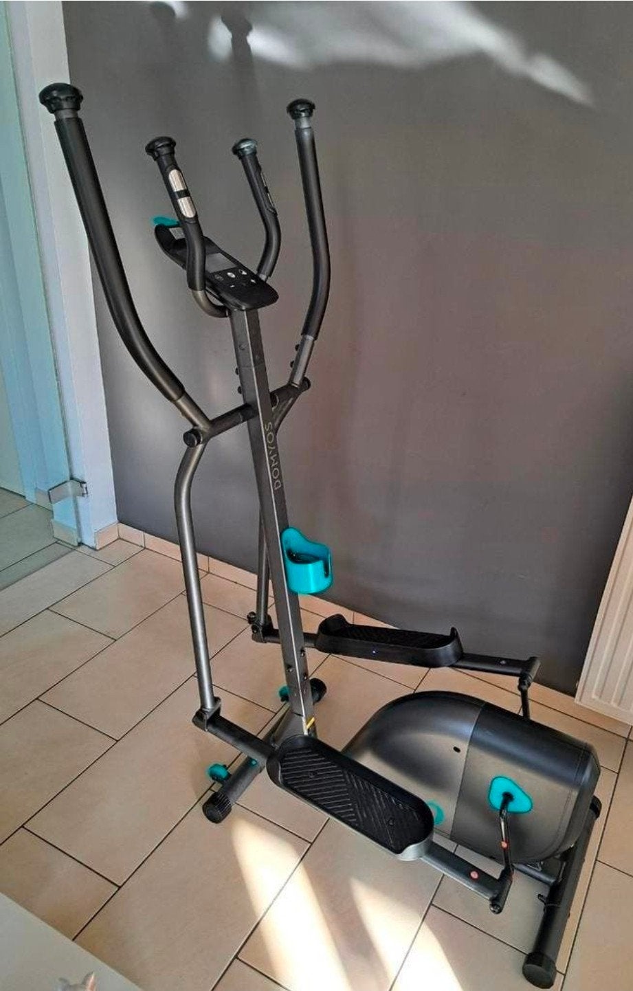 Vélo elliptique DOMYOS 120, Comme neuf, Enlèvement, Métal, Vélo elliptique