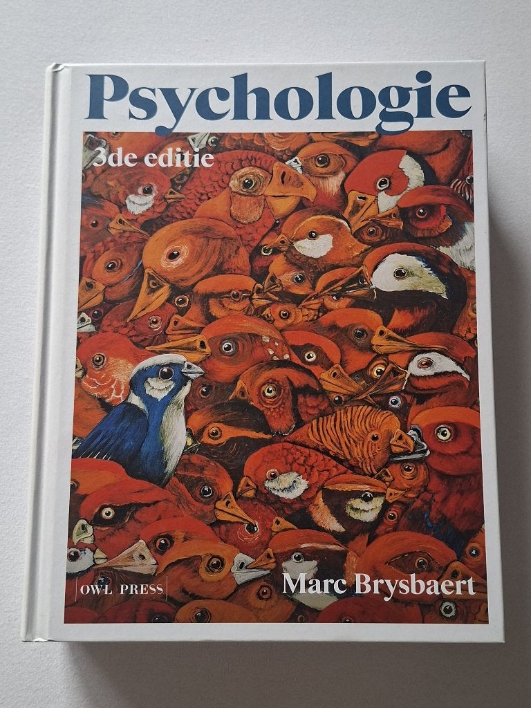 Handboek Psychologie - Marc Brysbaert (3e editie), Enlèvement, Neuf, Enseignement supérieur, Marc Brysbaert