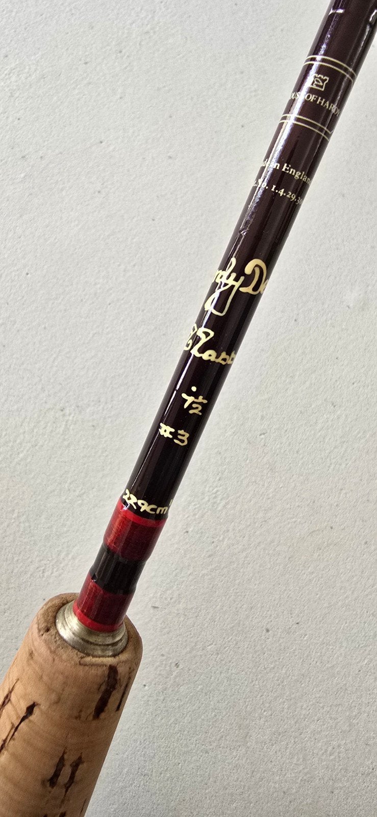 Hardy Deluxe 7'1/2 #3, Enlèvement