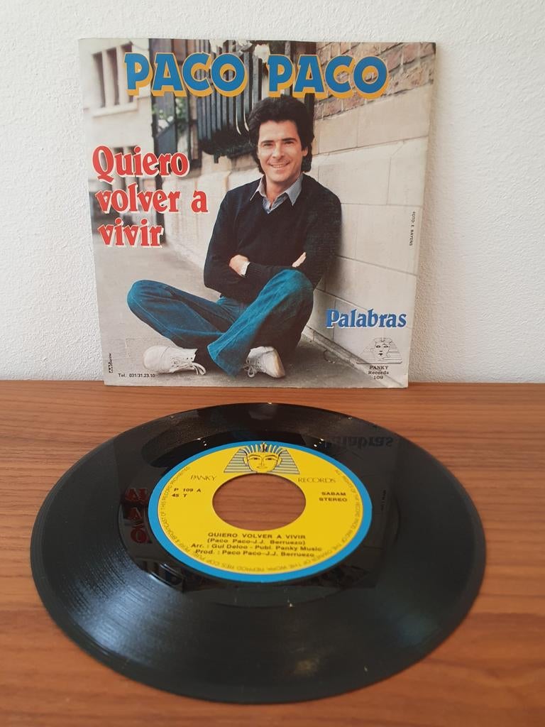 Paco Paco – Quiero Volver A Vivir, Ophalen of Verzenden