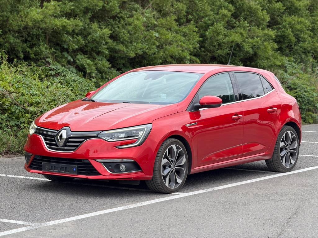 renault megane bose edition 2016 automaat 59021 km, Auto's, 4 cilinders, Bi-Xenon koplampen, Leder, Bedrijf