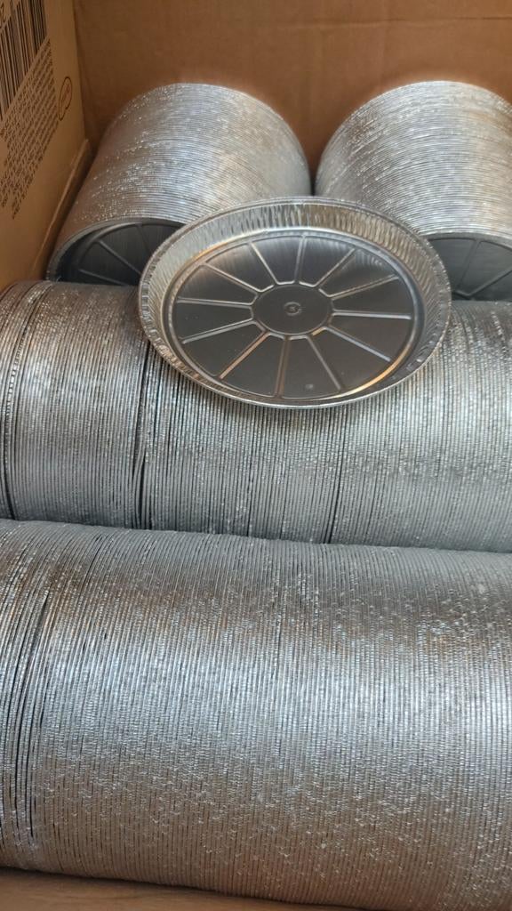 Aluminium borden, Ophalen