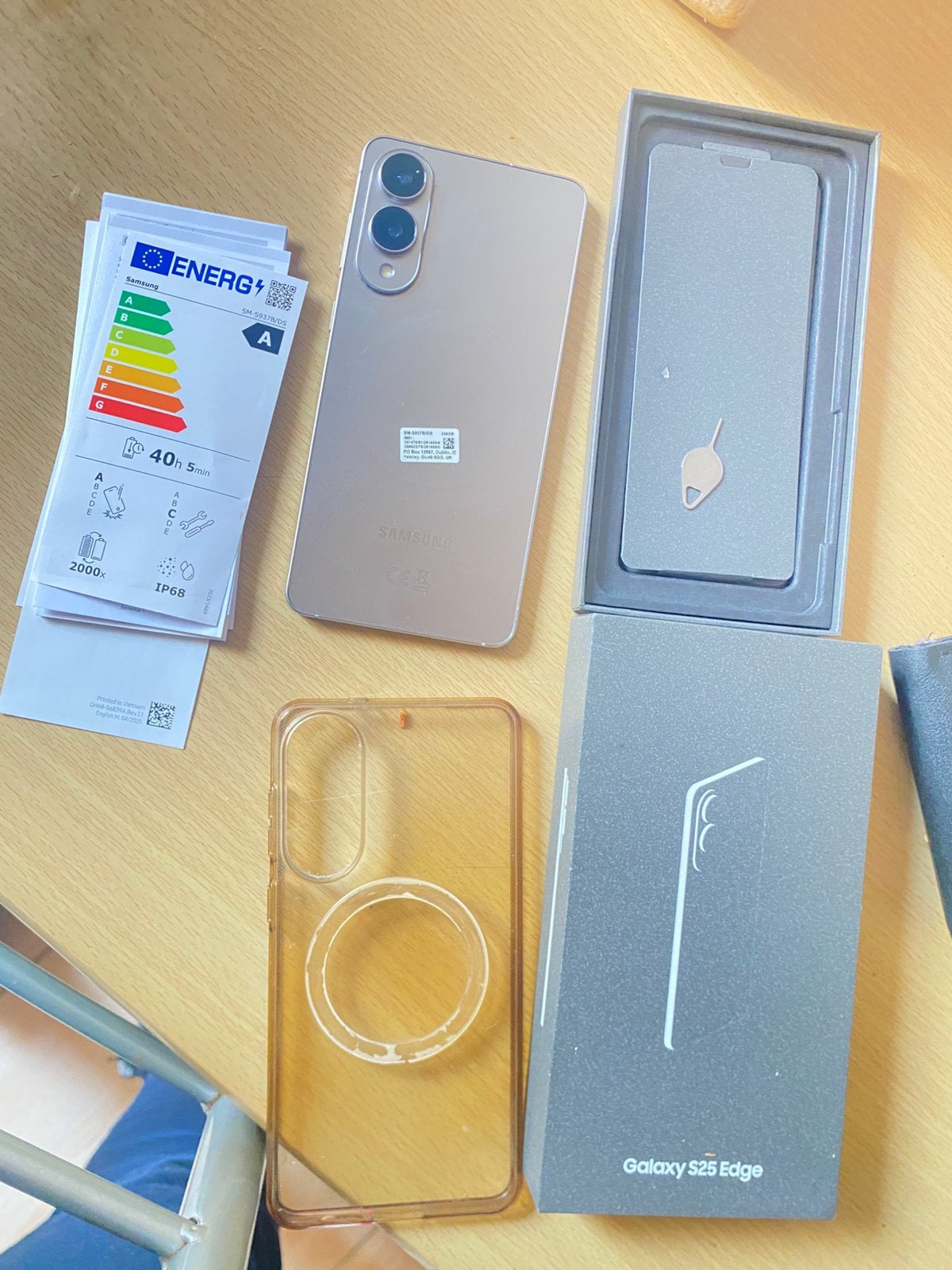 Samsung galaxie s25 edge, Ophalen, Zo goed als nieuw