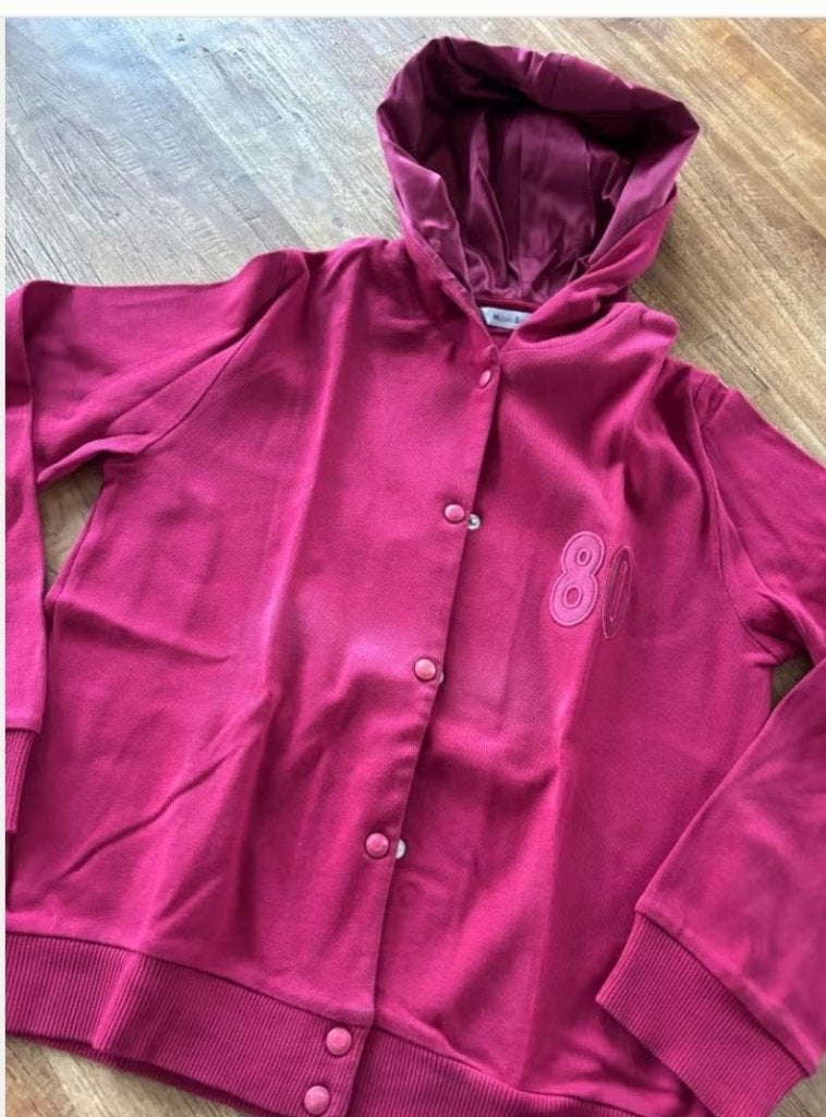 Vest vintage maat M, Ophalen of Verzenden, Zo goed als nieuw, Maat 38/40 (M), Rood