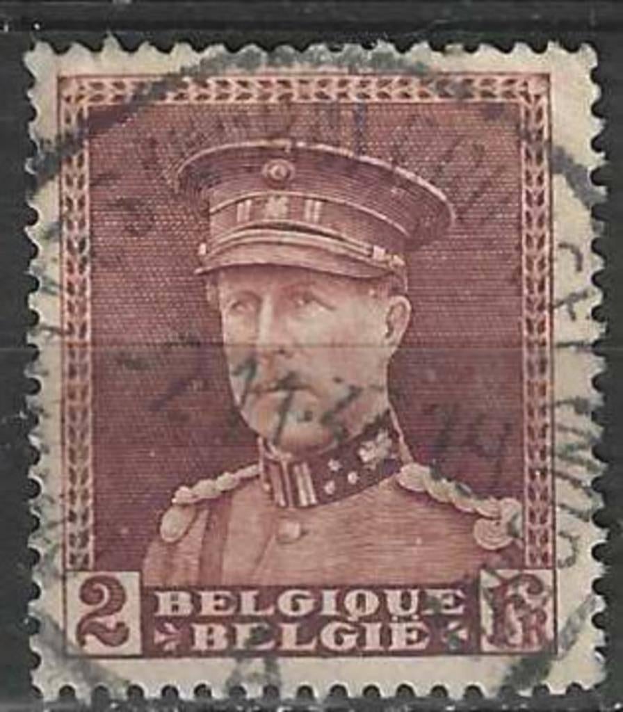 Belgie 1931 - Yvert/OBP 321 - Albert I met kepi - 2 F. (ST), Verzenden, Gestempeld, Gestempeld, Koninklijk huis