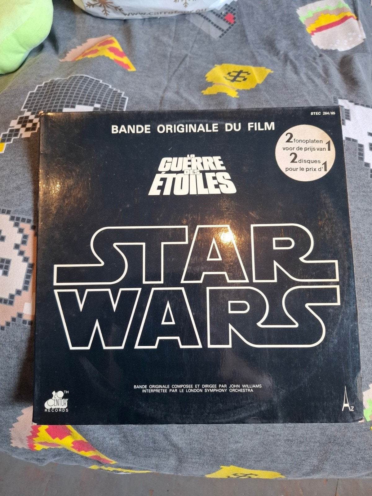 soundtrack star wars zeer goed onderhouden cover en plaat, Bande originale, Enlèvement