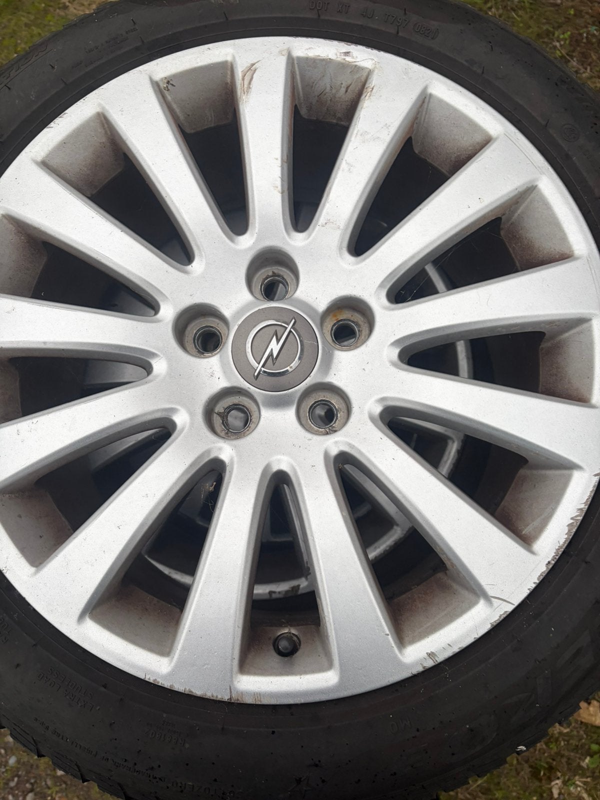 Velgen met banden Opel insignia 245/45/18 100v, Ophalen, Opel