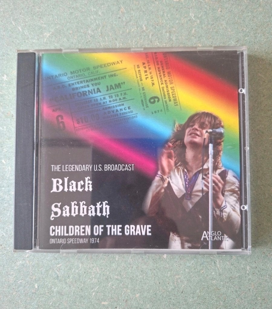 CD de Black Sabbath en concert en 1974, Enlèvement ou Envoi, Comme neuf, Metal, Album live