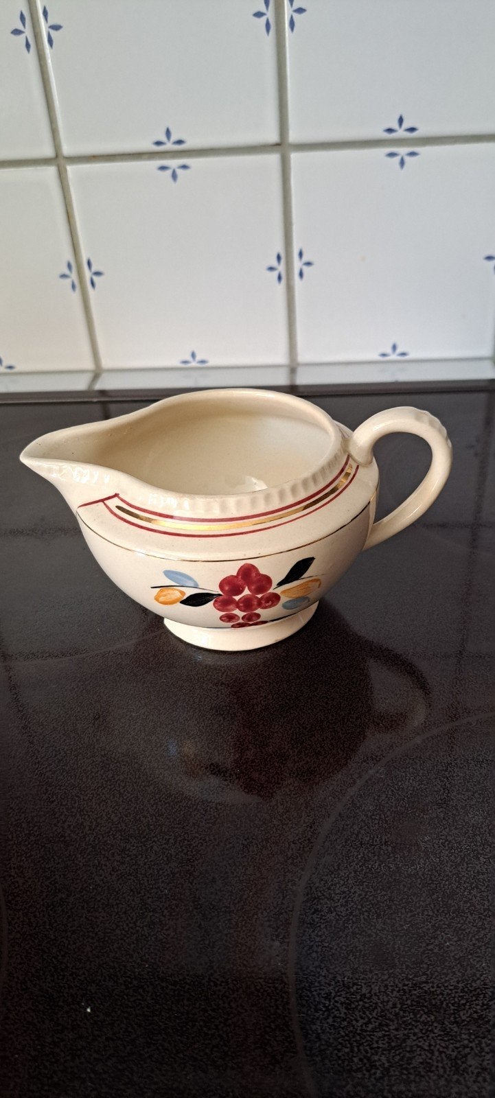 Antiek melk potje, Ophalen