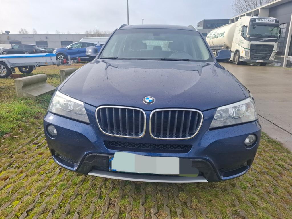 BMW X3 2.0 AUTOMAAT 4X4 NIEUWSTAAT, Auto's, BMW, Automaat, Euro 5, 4 cilinders, Blauw
