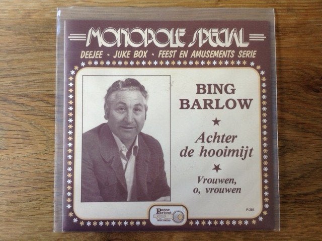 single bing barlow, Fotohoes, Ophalen of Verzenden, 7 inch, Nederlandstalig