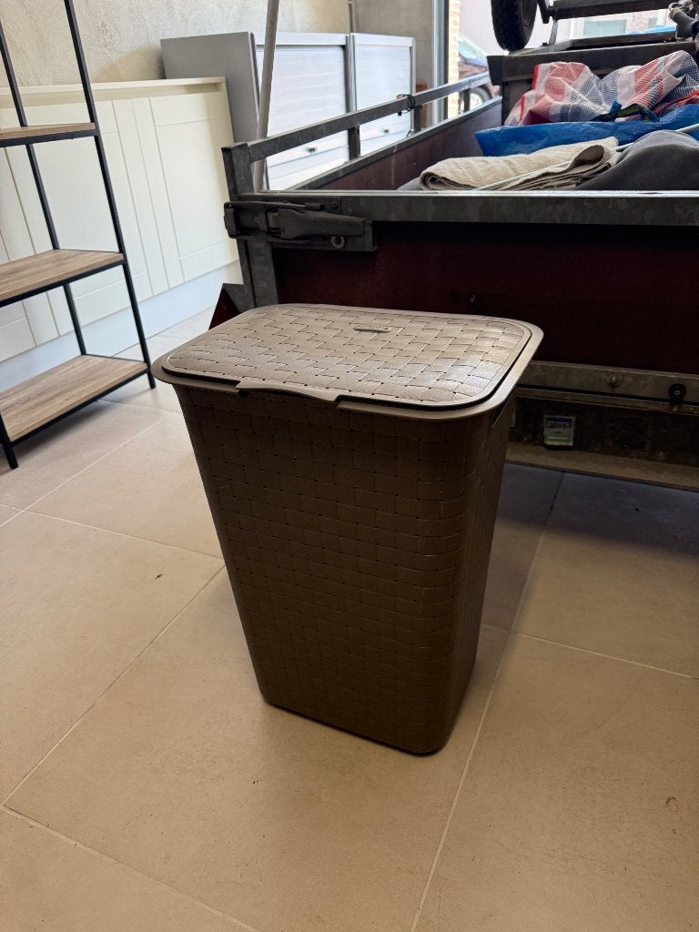 Wasmand, Ophalen, Gebruikt, Wasmand