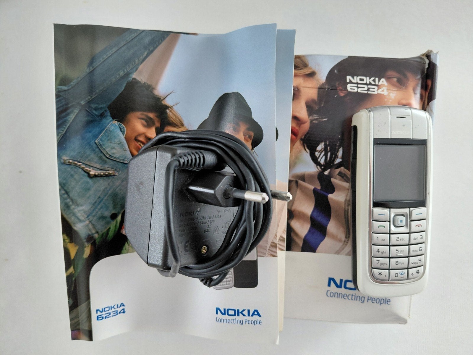 Nokia 6234 in box + boekjes en or. lader, Télécoms, Enlèvement ou Envoi