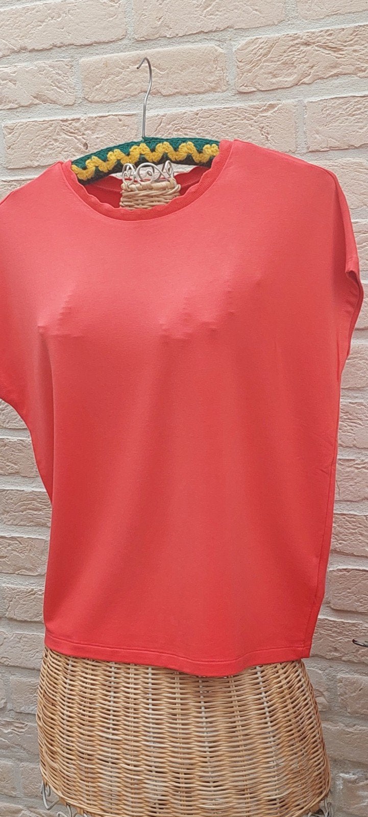 Bloesje maat 36/38 obus, Vêtements | Femmes, T-shirts, Manches courtes, Enlèvement ou Envoi, Taille 36 (S), Comme neuf