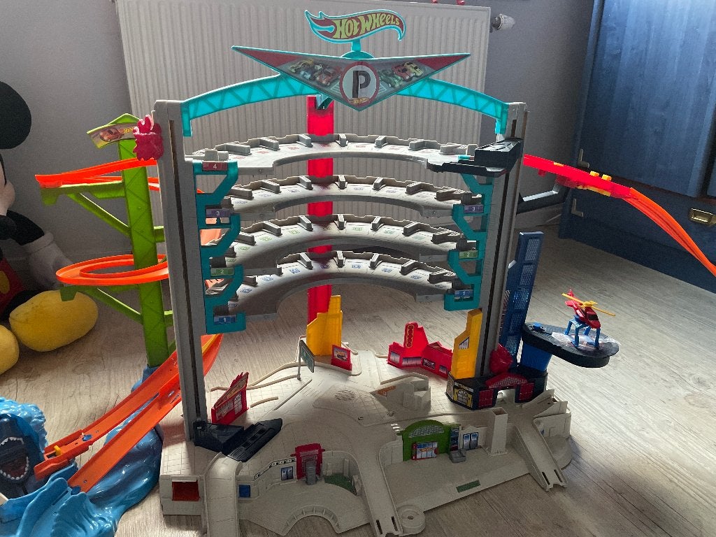 Garage hotweels ultimate, Ophalen, Hot Wheels, Handmatig, Racebaan