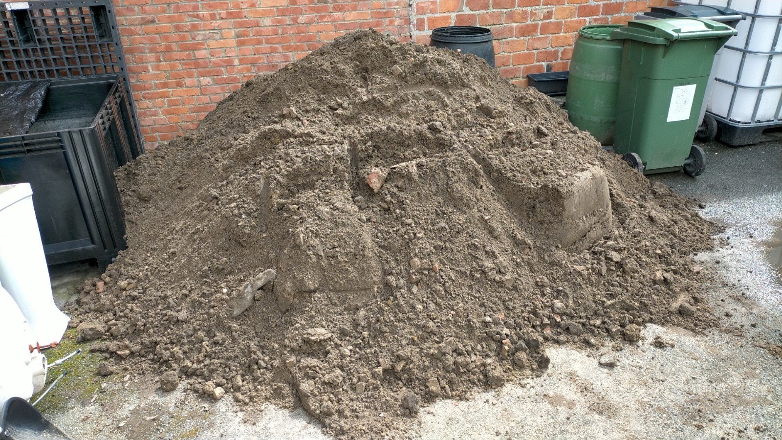 Gratis aanvulgrond/opvulgrond, Enlèvement