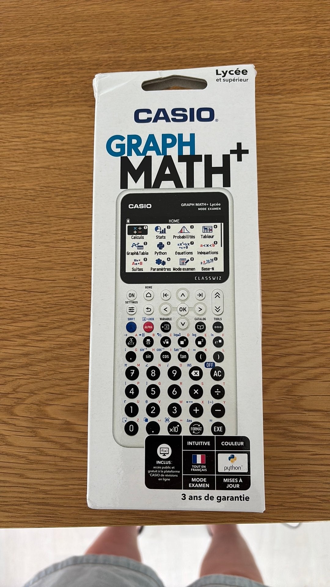Casio Graph Math+, Divers, Calculatrices, Enlèvement, Neuf