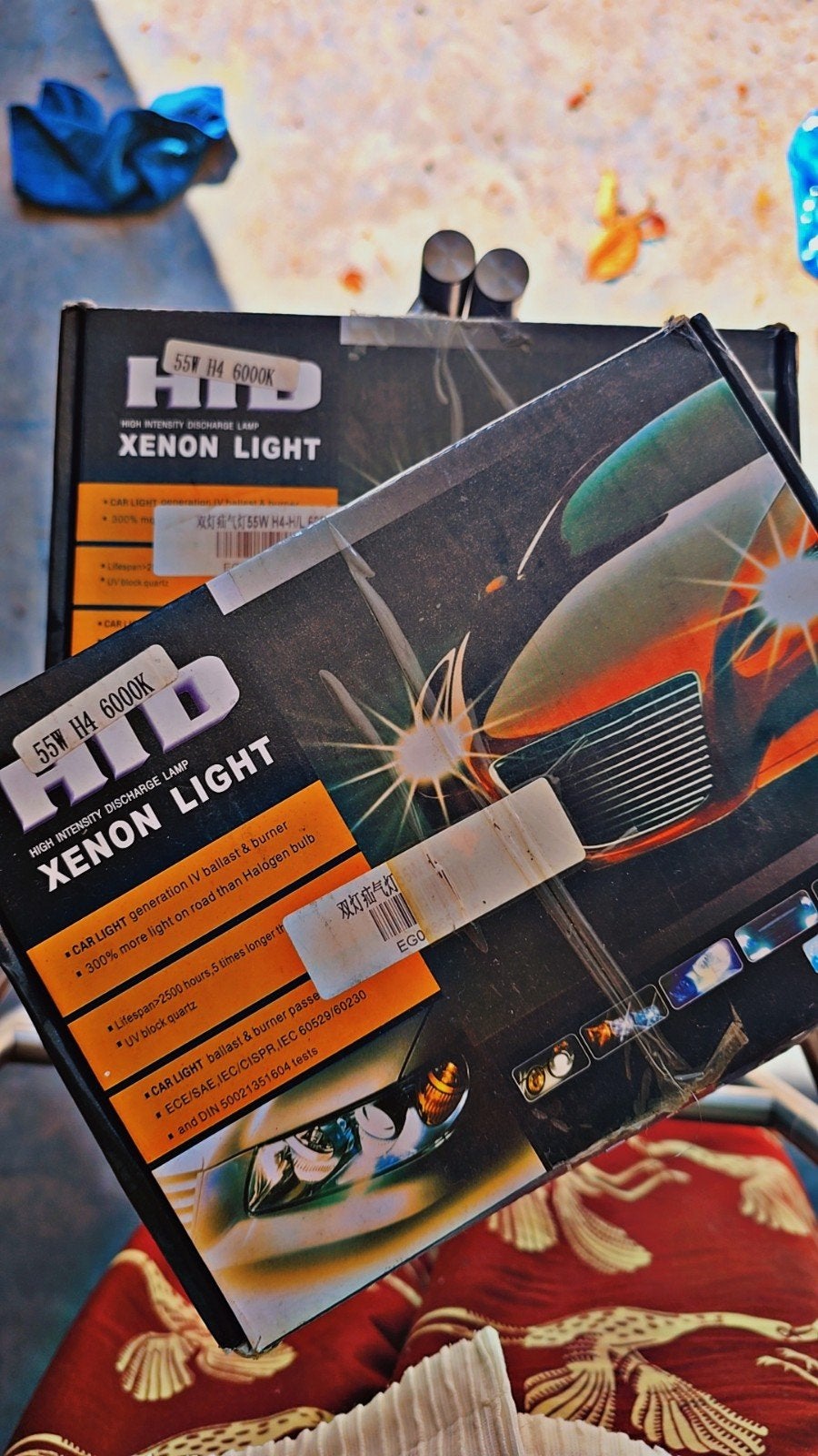 kit xenon h7 6000k, Enlèvement