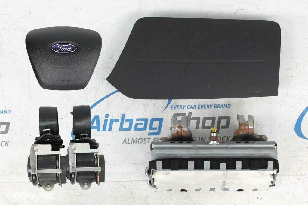 Airbag set – Paneel zwart Ford Transit (2015-heden), Enlèvement ou Envoi, Utilisé