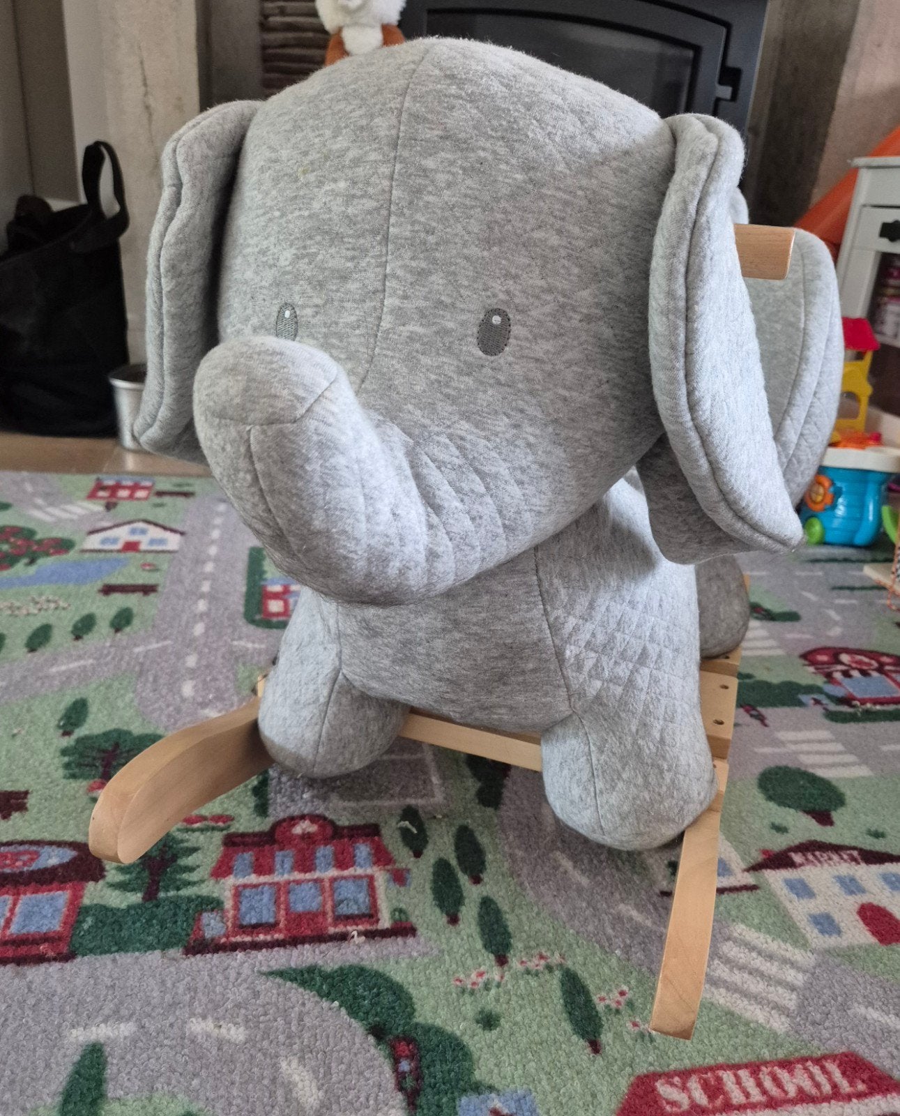 Nattou schommeldier olifant, Kinderen en Baby's, Speelgoed | Hobbelfiguren, Ophalen