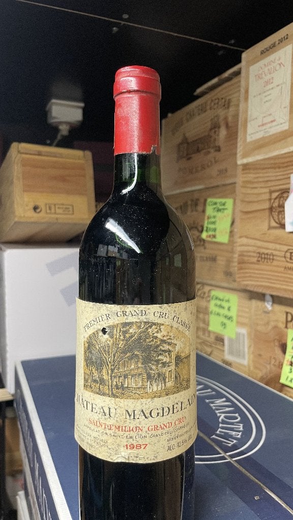 CH MAGDELAINE 1987 1ER CRU ST EMILION, Enlèvement ou Envoi