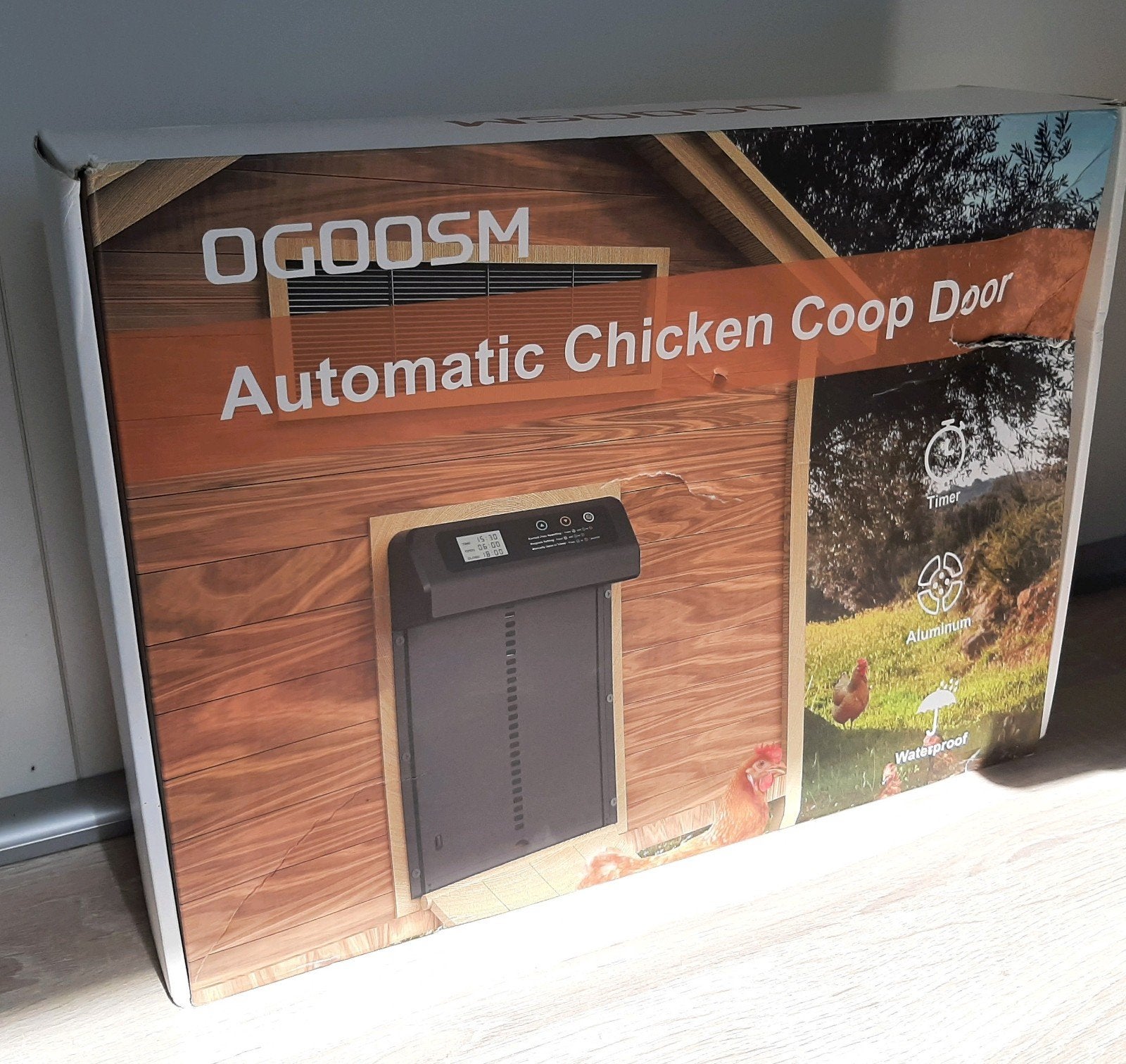 automatisch kippenhok deur, Ophalen, Nieuw, Kippenhok of Kippenren