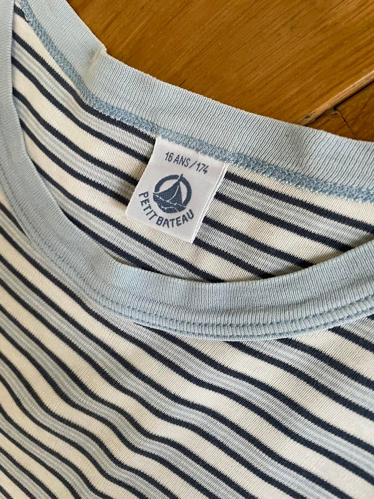 Pyjama voor de zomer, meisje/jongen “Petit Bateau”, Kinderen en Baby's, Kinderkleding | Maat 176, Ophalen of Verzenden, Gebruikt