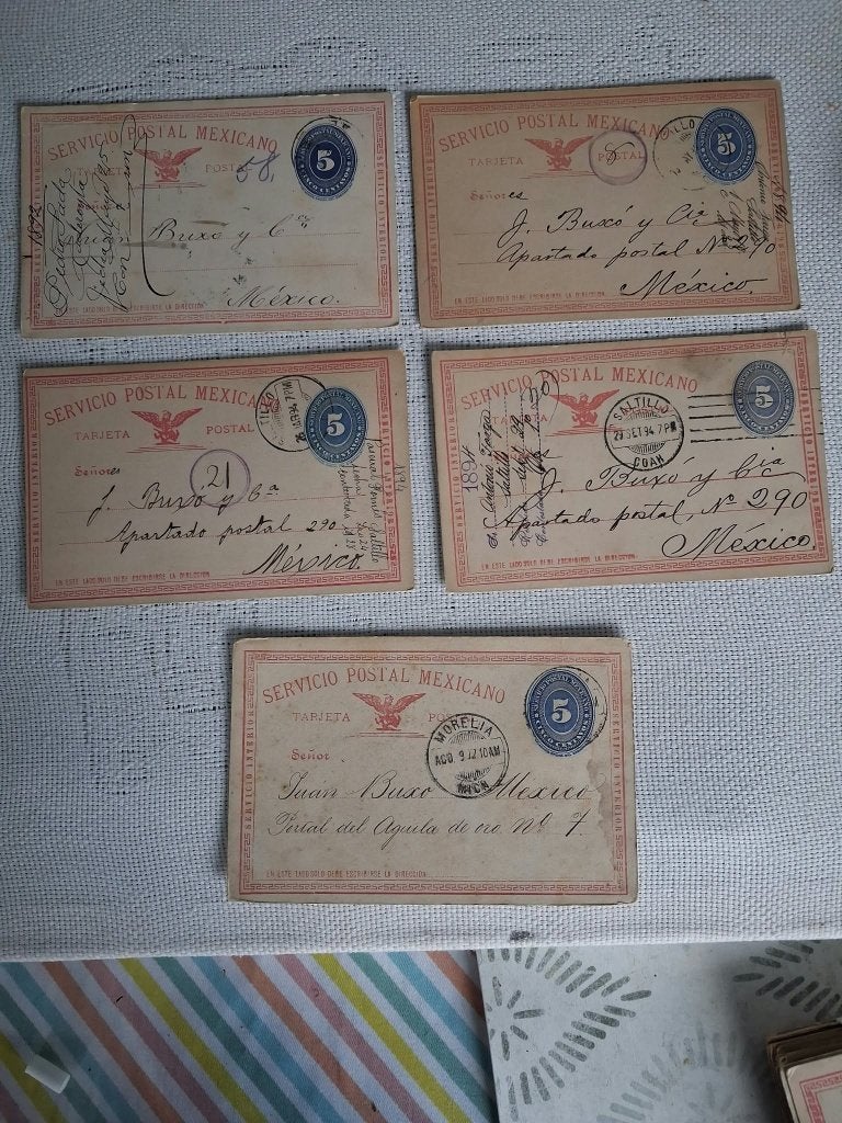 lot de carte lettre du mexique, Timbres & Monnaies, Enlèvement, Autres types