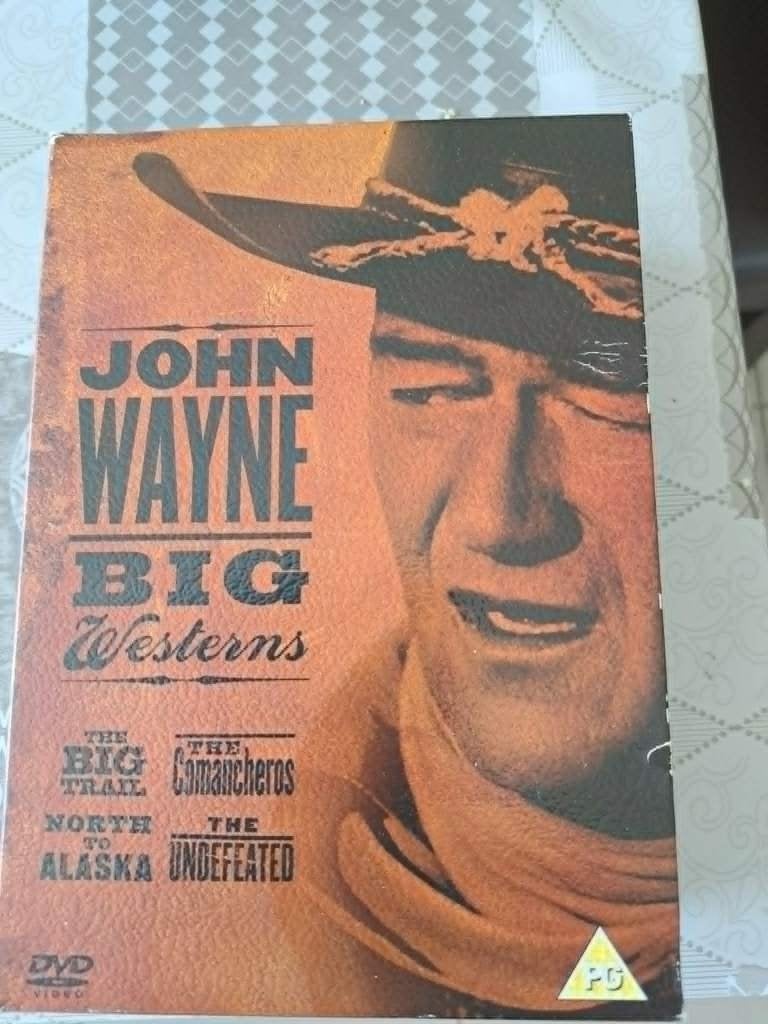 john wayne box ( r hudson ,marvin,granger t power, Enlèvement ou Envoi, Comme neuf