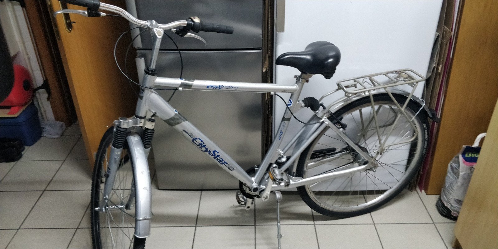 vélo homme grande taille cadre 56 citystar confort, Enlèvement