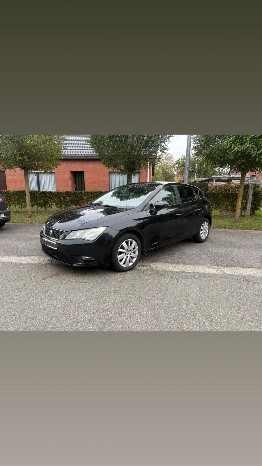 Seat Leon- Bjj 12/2014 - 5 milliards d'euros, Autos, Euro 5, Achat, Noir, 5 portes