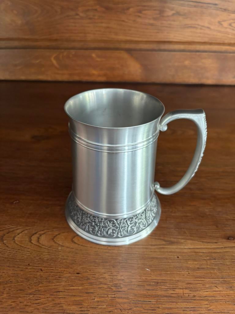 Royal Selangor Pewter tankard bierpul tin vintage, Antiek en Kunst, Ophalen