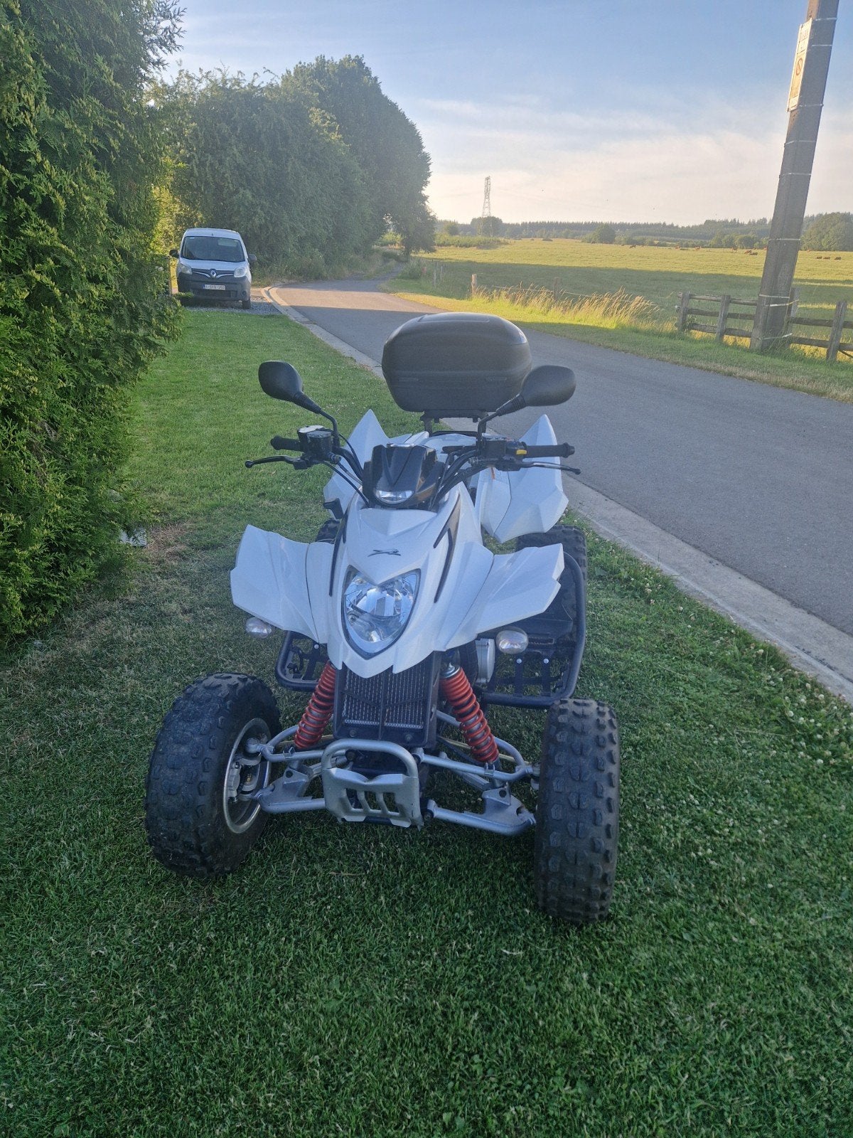 quad, Fietsen en Brommers, Ophalen