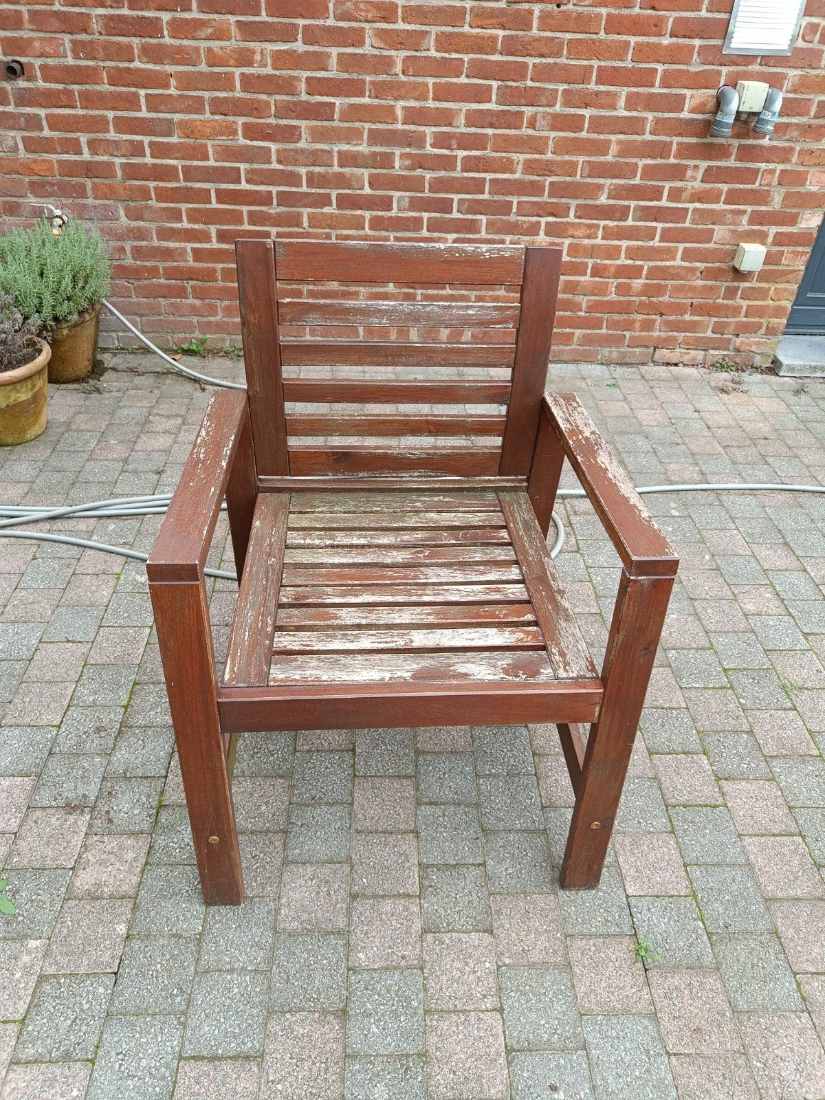 2 tuinstoelen ikea, Ophalen