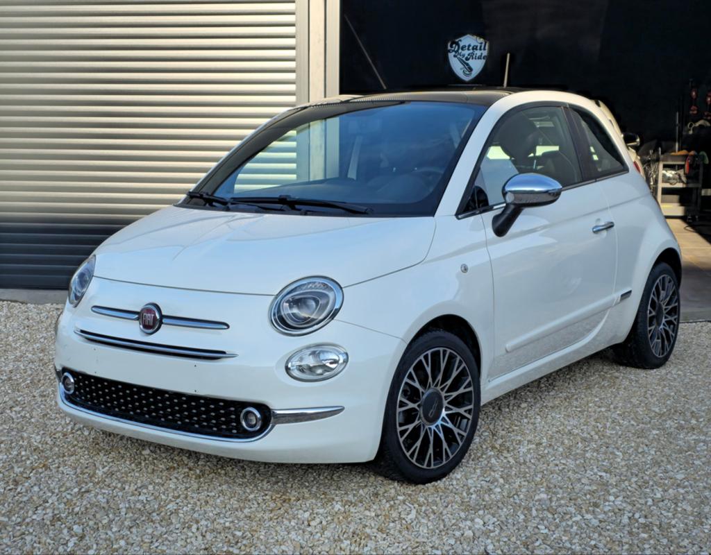 Fiat 500 hybride BJ2020 avec 68xxxkm, Euro 6, Entreprise, Boîte manuelle, Hybride Électrique/Essence