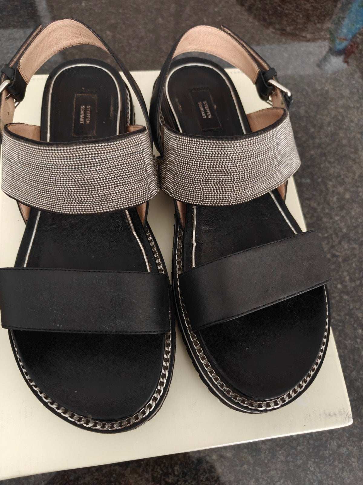 sandalen Steffen Schraut, Kleding | Dames, Zwart, Steffen Schraut, Dansschoenen, Ophalen of Verzenden