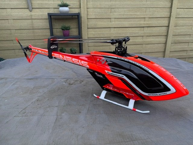 Genesis 747 vliegklaar in blinkende vernis, Hobby en Vrije tijd, Modelbouw | Radiografisch | Helikopters en Quadcopters, RTF (Ready to Fly)