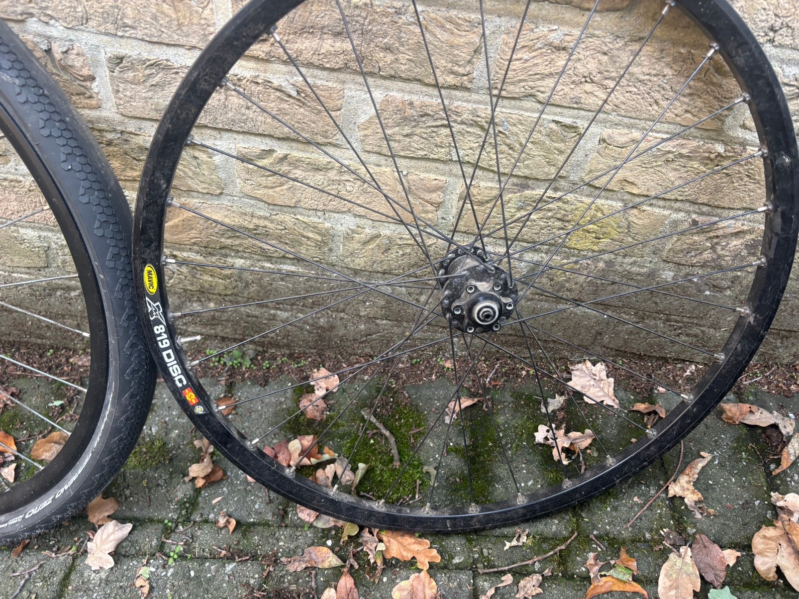 Fiets wielen, Ophalen, Gebruikt, Wiel
