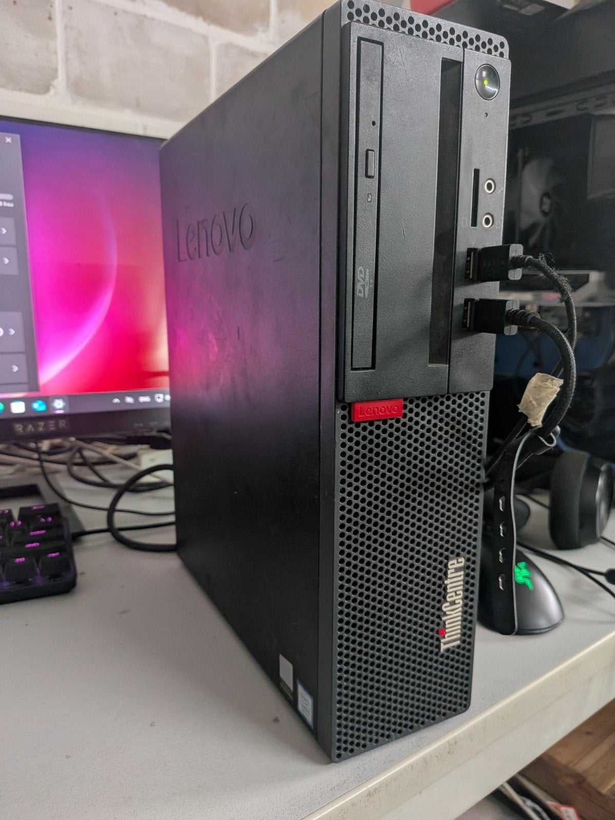 Lenovo thinkcentre intel core i5-7400, Informatique & Logiciels, Enlèvement ou Envoi, 8 GB, 3 à 4 Ghz, HDD