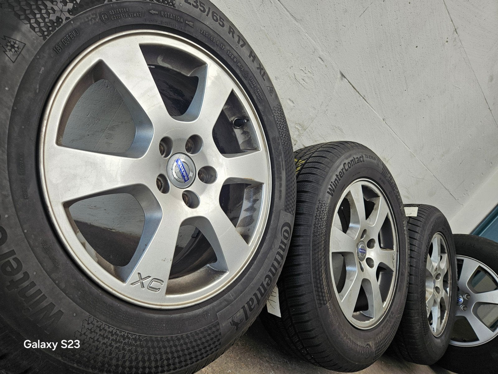 17 inch originele Volvo XC70 XC90 velgen winterbanden, Ophalen of Verzenden